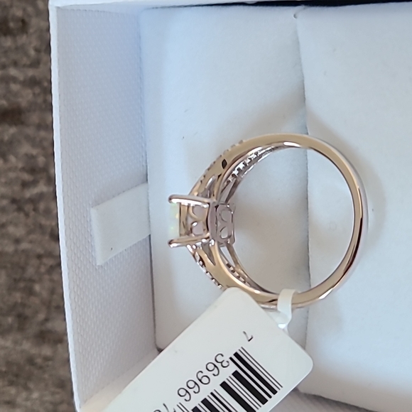 FINE JEWELRY BEAUTIFUL WOMENS OPAL RING SIZE 8 - Picture 5 of 8